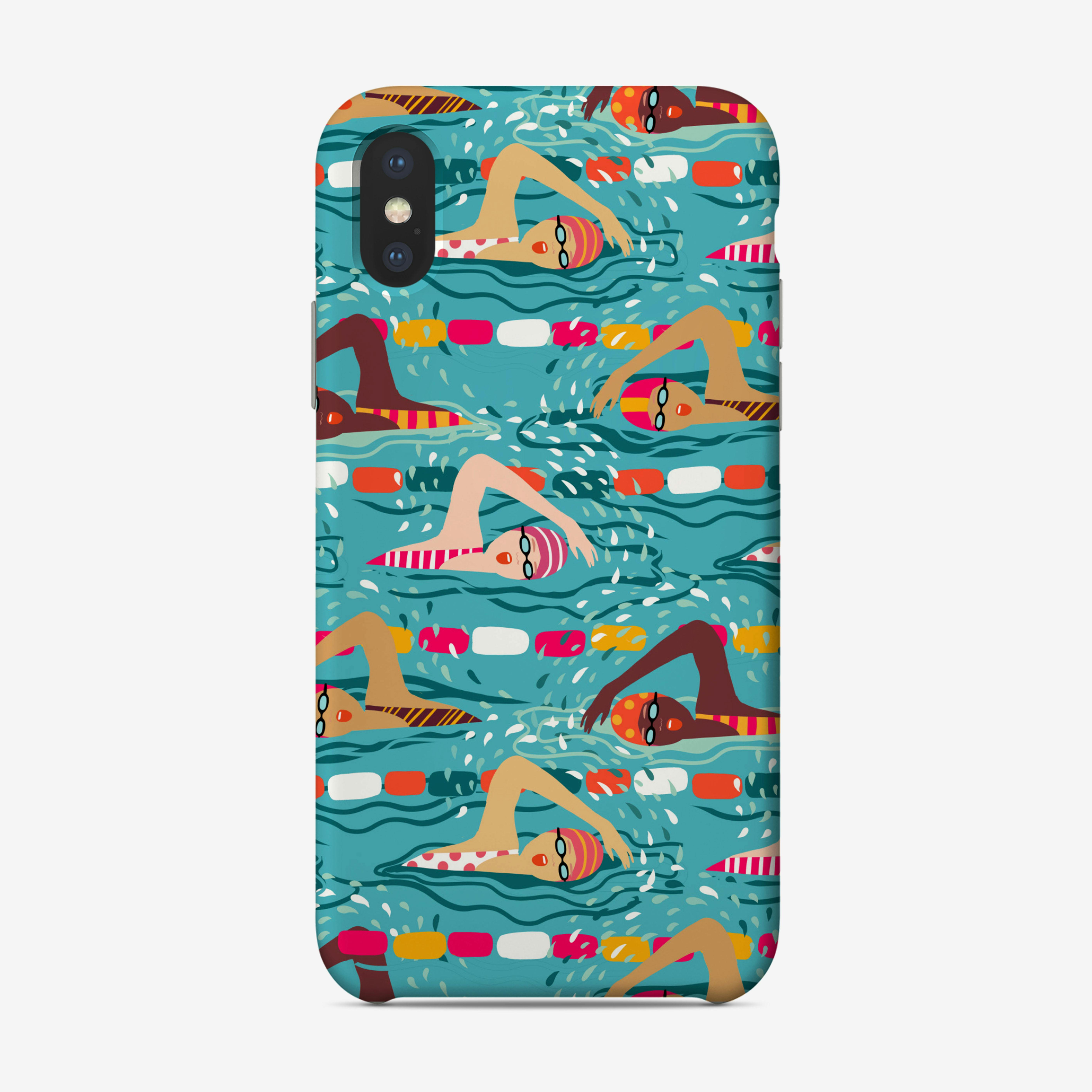 Swimming Ladies Phone Case